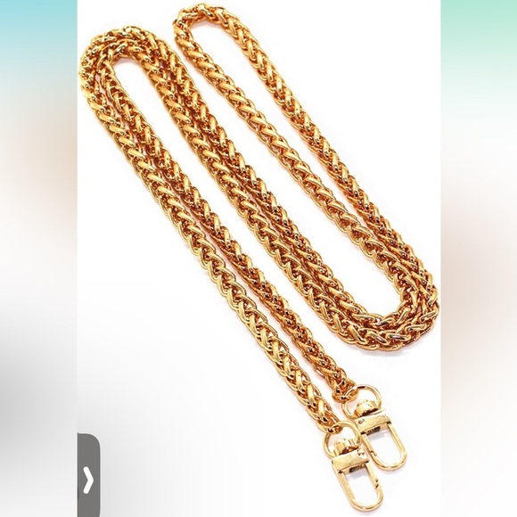 Model Worker Lantern Chain Strap Iron Crossbody Replacement Silver 39.4" - Picture 2 of 4